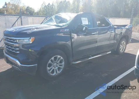 2022 Chevrolet Silverado 1500 4Wd Short Bed Ltz из США, поврежденный, VIN 1GCUDGED5NZ602132